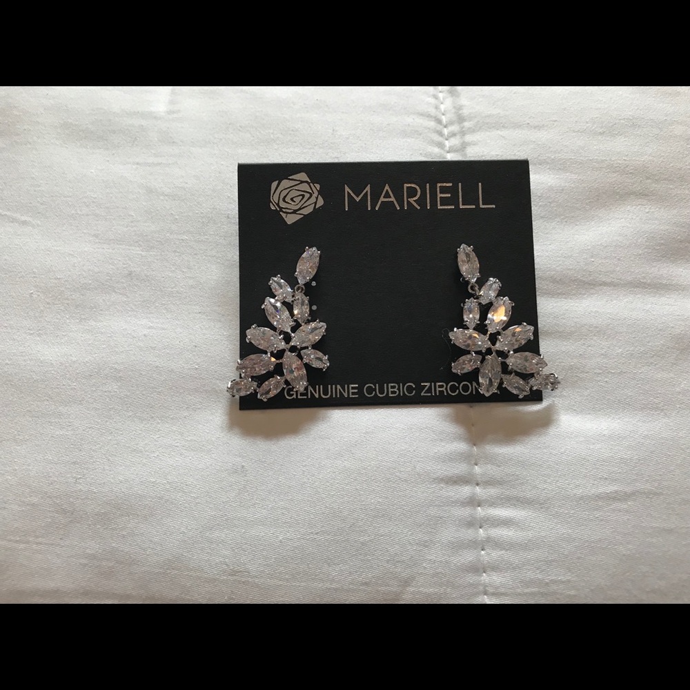 Genuine Cubic Zerconia Earrings